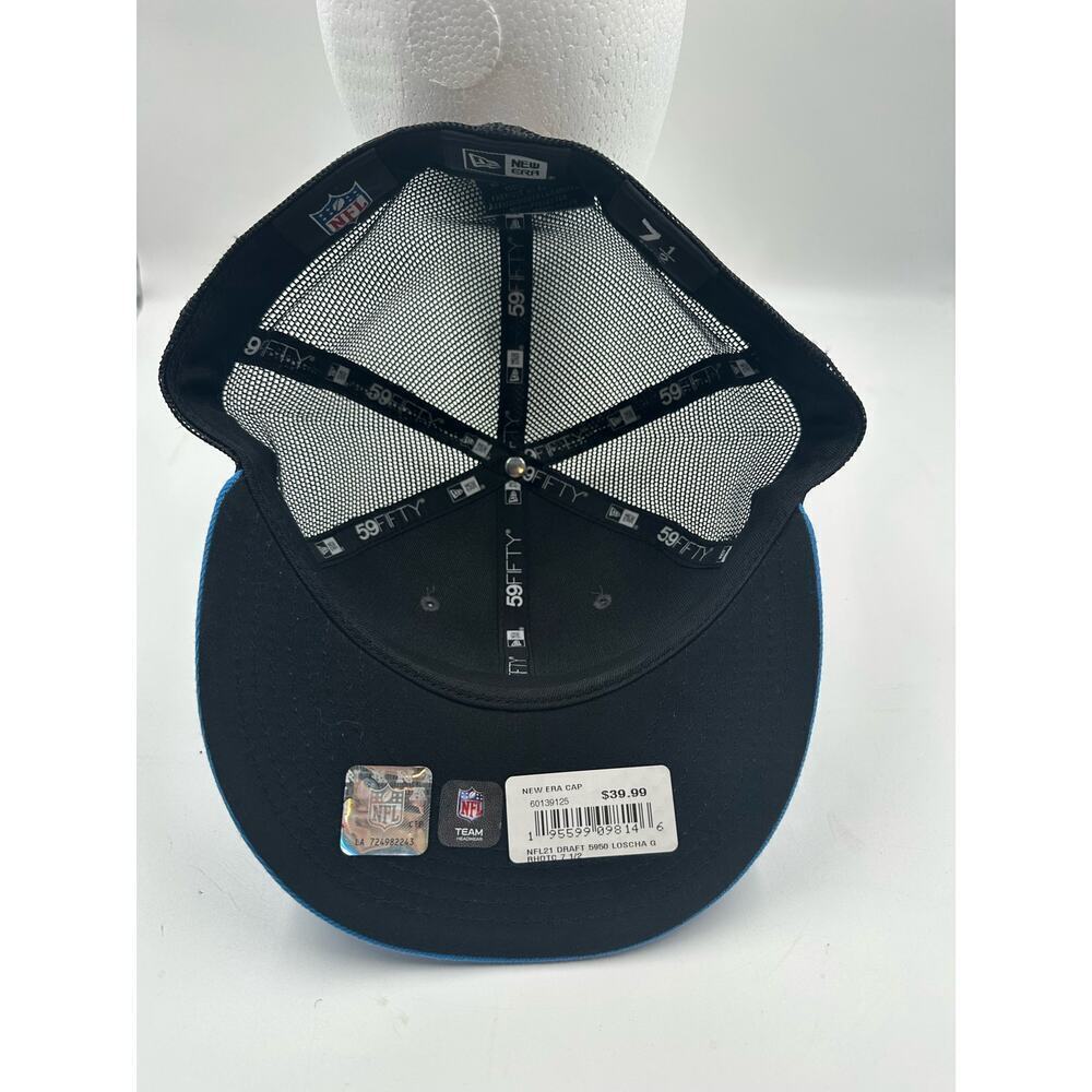 Los Angeles Chargers New Era Hat 2021 NFL Draft Trucker 39THIRTY Size 71/2 NWT - Picture 5 of 6